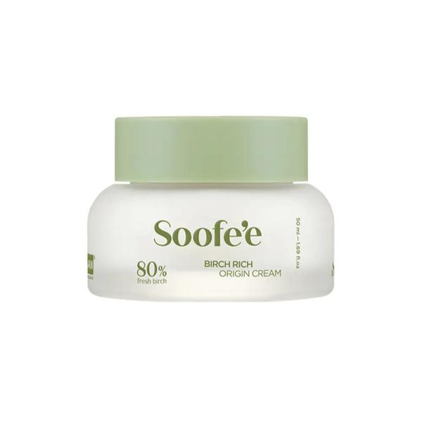 [Soofee] Birch Sap Moisturizing Cream Deep Hydration Skin Barrier Repair Face Cream Korean Skincare for Dry Sensitive Skin 50ml