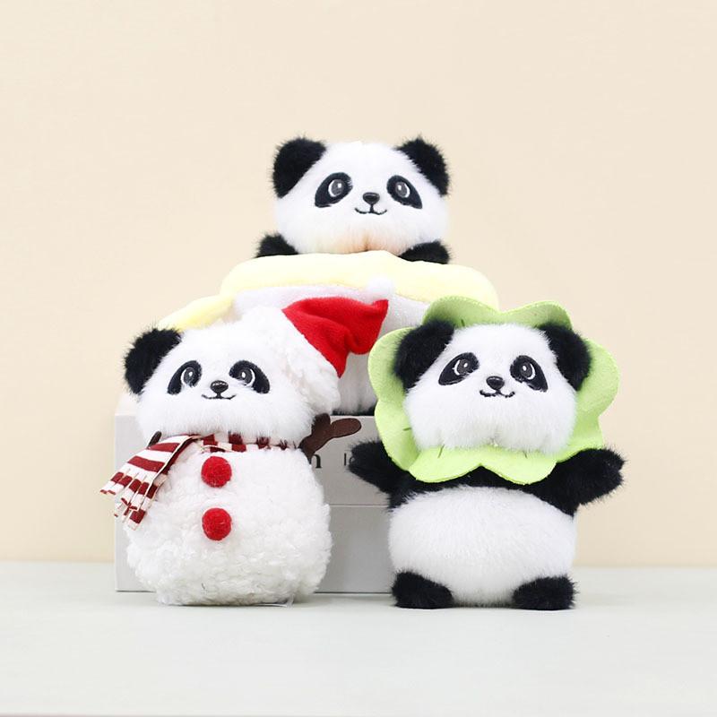 Cute Multi-season Panda Plush Keychain And Bag Decoration For All Occasions