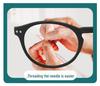 Anti-Blue Light Round Retro Reading Glasses - Large Frame for Men & Women