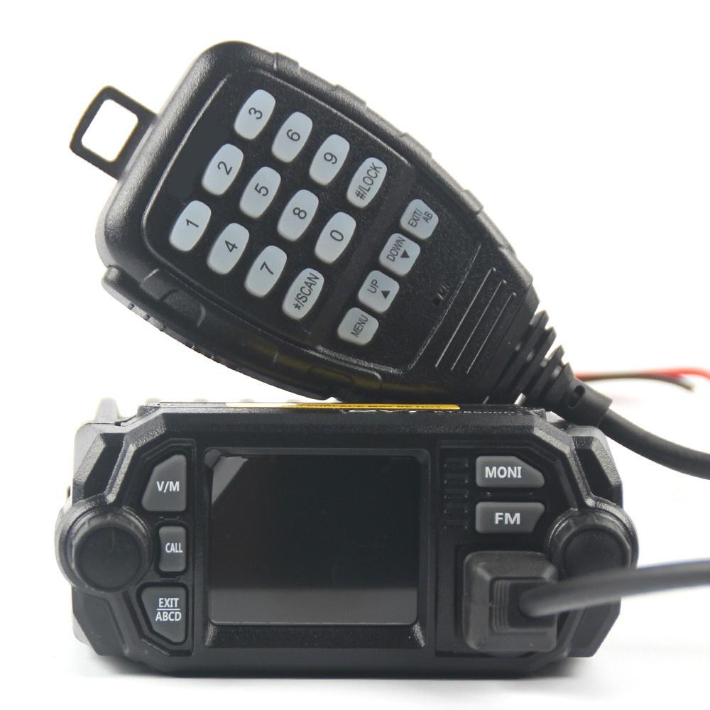 

Мобильная рация двухдиапазонная VHF/UHF 136-174/400-480 МГц Мини автомобильная рация