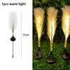 Solar LED Garden Reed Lights Outdoor Decorative Waterproof Solar Powered Flower Stake Light Christmas Lights for Yard Lawn Garde