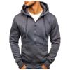 Men Full Zip Up Sweatshirts Long Sleeve  Pullover Tops Casual  And Tall Jackets With Pockets