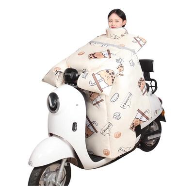 Capa de Perna Infantil Ursinho à Prova de Vento para Inverno com Protetor de Pescoço