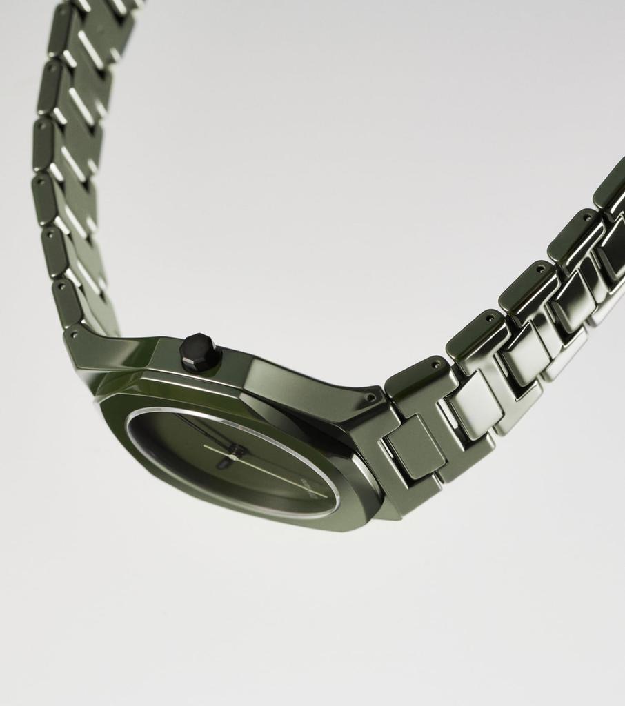 Authorized Distributor D1 Milano and Watch CEBU04 Ceramic Pure Green 37mm [D1 MILANO] Men's Women's