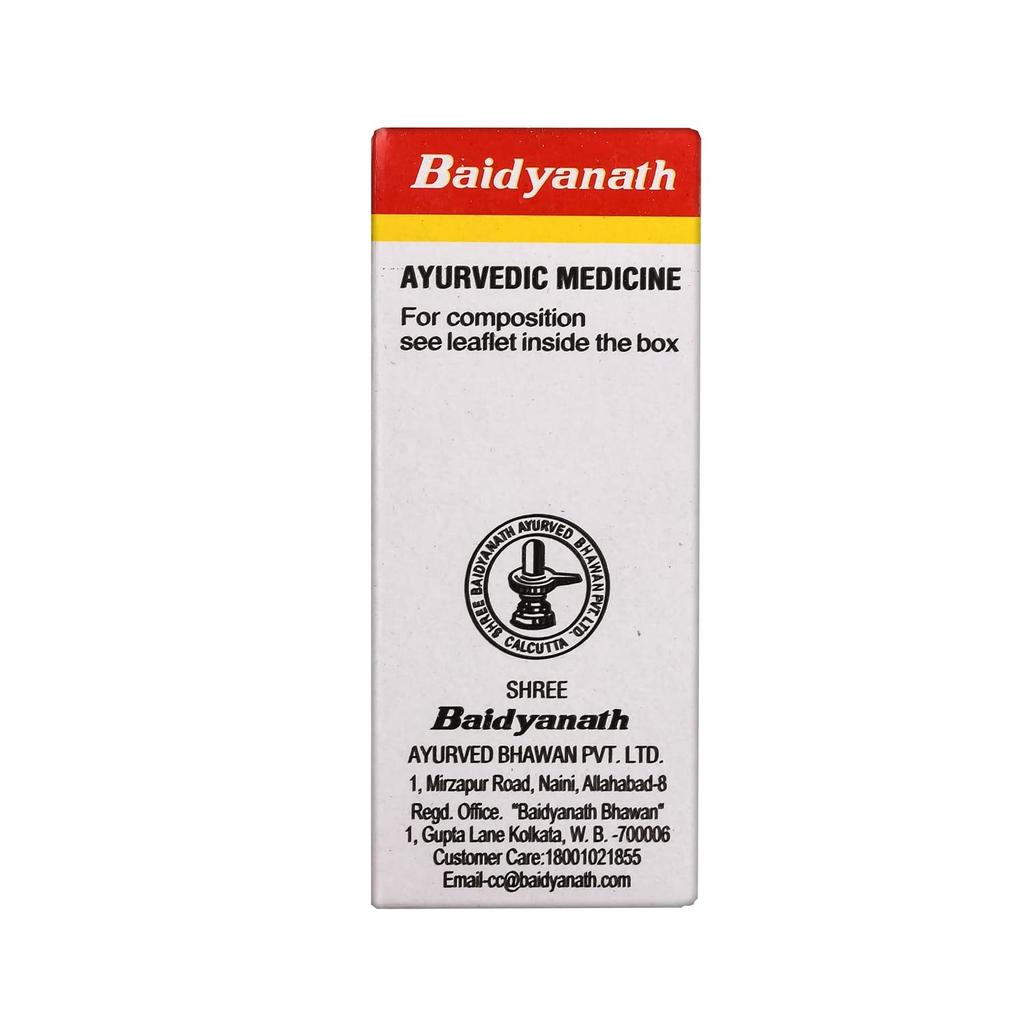 Baidyanath Saptamrit Lauh 40 Tablets Eye Care Support for Redness Irritation and Eye Health