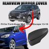 Left For Ford Kuga Escape MK2 2013-2019 Gray Wing Side Mirror Cover Cap Assembly