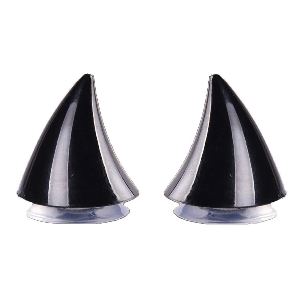 2Pcs Motorcycle Helmet Ornaments Devil Wings Colorful Horns Universal Motorbike Bicycle Car Styling Decoration Helmet Stickers