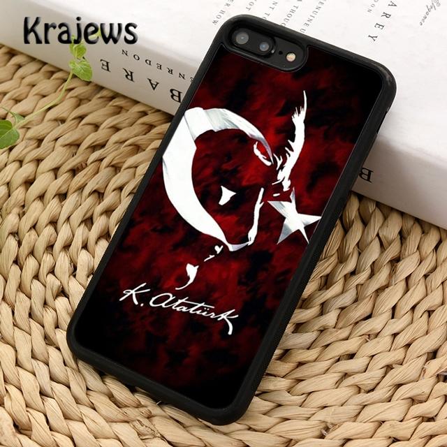 Krajews Flag of Turkey Istanbul Phone Case Cover For iPhone 17 Air 16 15 14 Plus 11 12 13 Pro Max Plus Coque Fundas