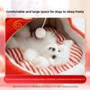 Autumn and Winter Keep Warm and Festive New Year's Kennel Good Luck Yurt Cradle Cat Nest Small Dog Teddy Pet Nest