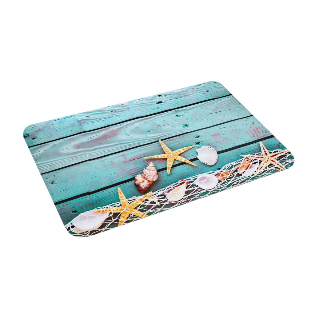 Coastal Ocean Life Front Floor Door Entrance Mat Indoor  Kitchen Bathroom Doormat Bedroom Carpet Rug