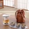 Nanshan Xiansheng Portable Pure Titanium & Glass Tea Set