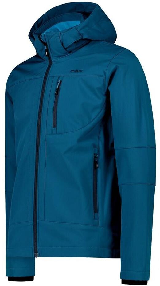 Куртка CMP мужская софтшелл с отстегивающимся капюшоном (3A01787N) бензин L931