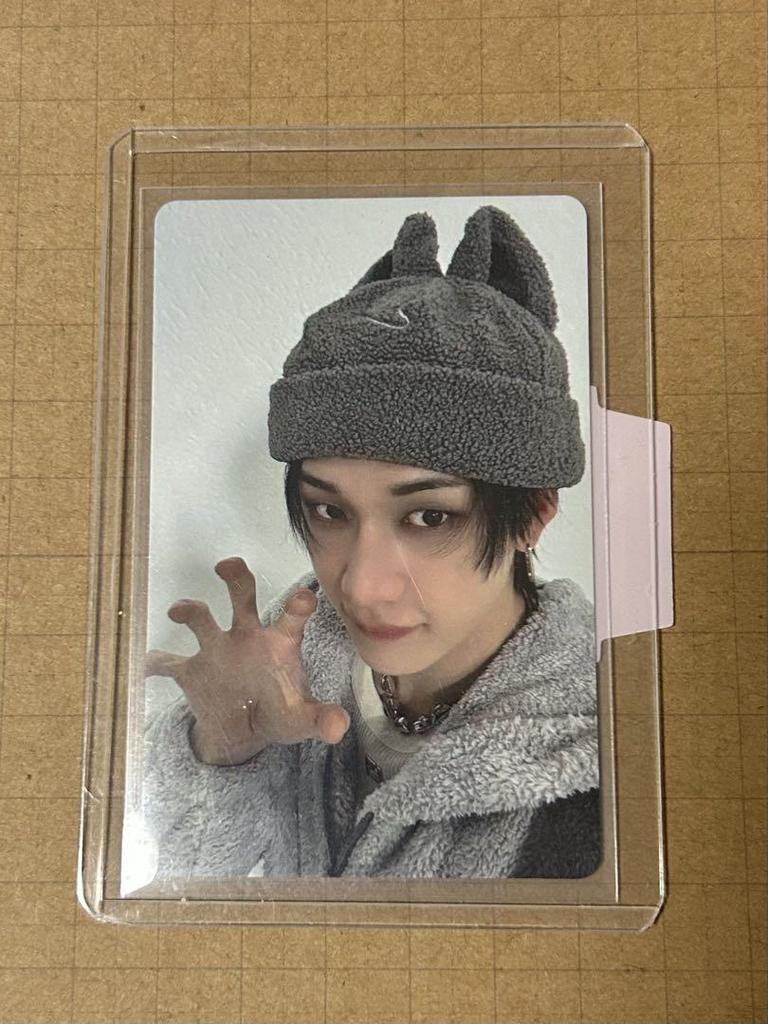 [USED] StrayKids Hollow Ecopa Commemorative Trading Card Bang Chan