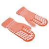 Funny Knitted Gloves, Thick Double Layer Warm Winter Mittens with   Middle Finger Design, for Adults Holiday Gifts and Outdoor Activities