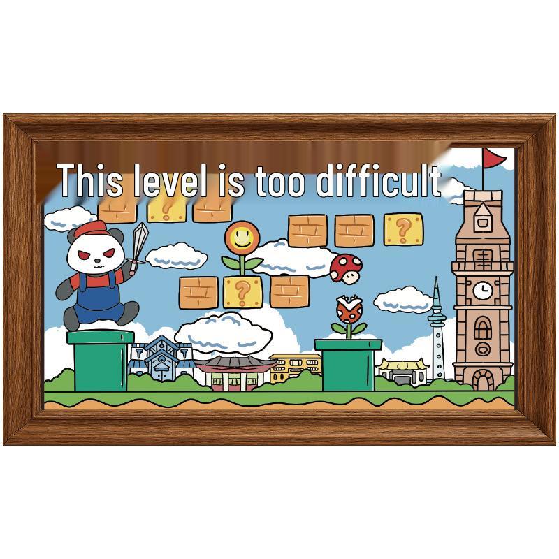 Nanjing and Suzhou Wooden Magnet: Cultural Travel Souvenir Decorative Sticker