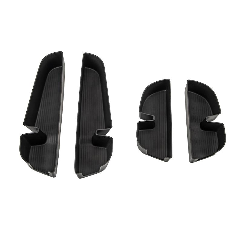 

Для BYD Leopard 8 Denza B8 2025+ Автомобильная дверь Всеобъемлющий ящик для хранения Силиконовый коврик для хранения в дверном слоте Внутренние автомобильные аксессуары чёрный