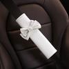 1pc Bow Tie Shoulder Pad Car Seat Belt Small Interior Decoration Protection Cartoon Creative Insurance Cover Car Accessories