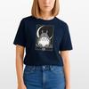 T-shirt Unisex Studio Cat Ghibli Ispirata alla Luna Totorro Anime Miyazaki