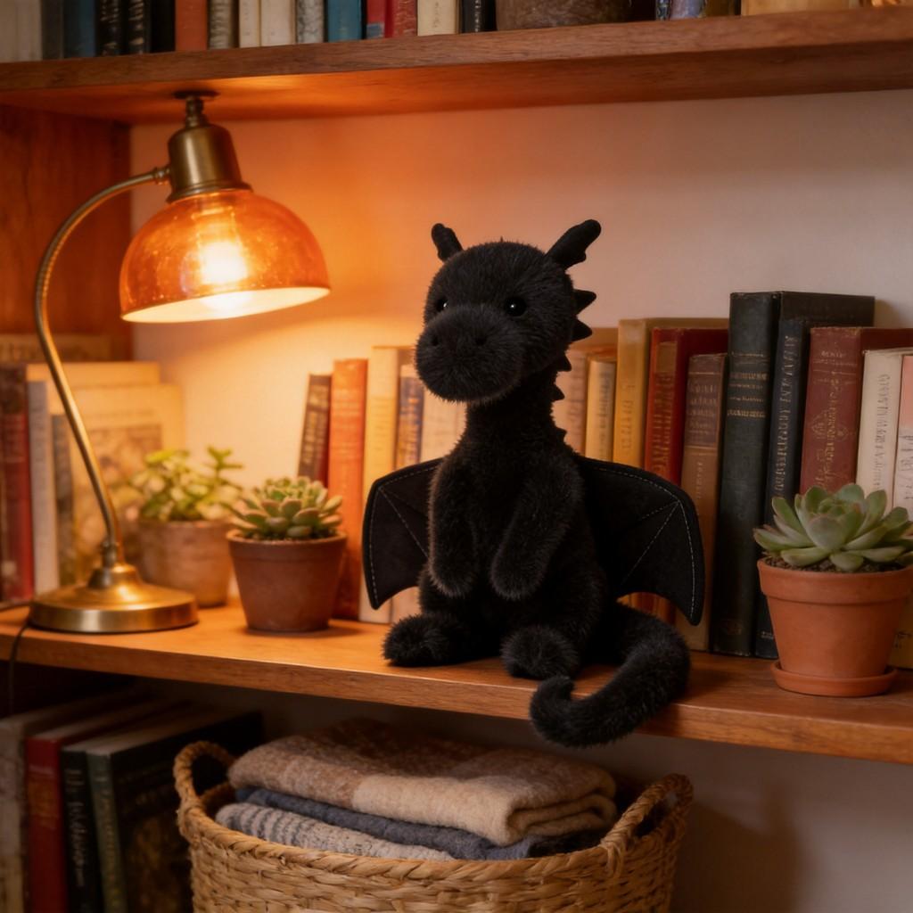 Welsh Dragon Plush Toy Small Size Soft Animal Pillow For Kids Gift