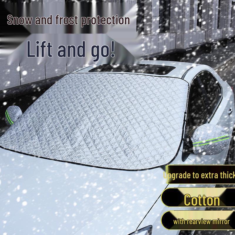 Universal Car Windshield Sun and Snow Cover