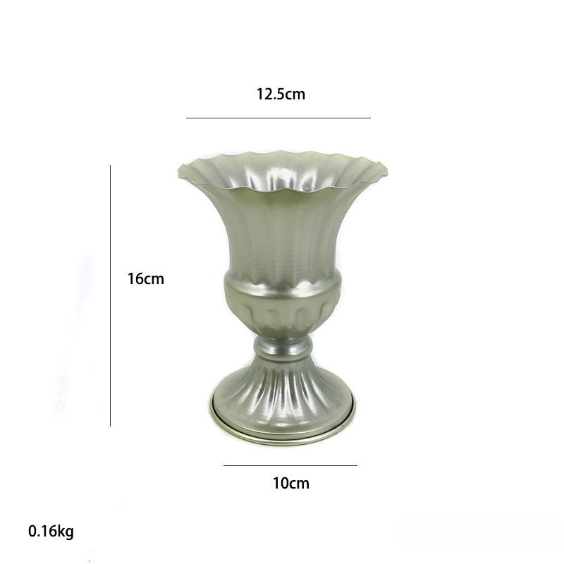 Latest Retro Wrought Iron Flower Pots Wedding Decorations Dried Flower Arrangements Household Decor Hotel Decorations Vases Ornaments