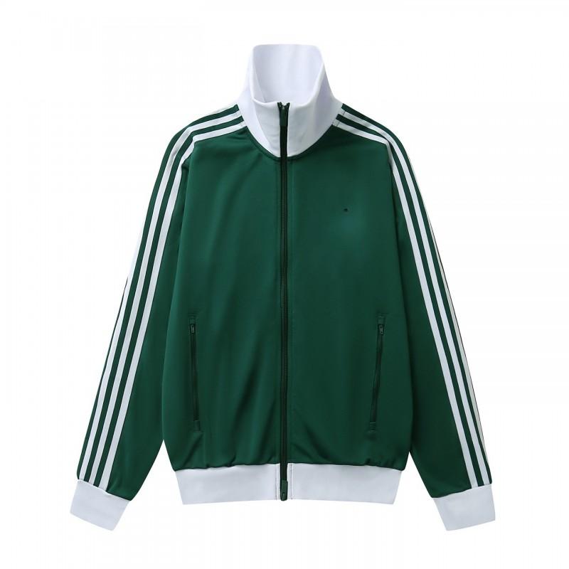 Unisex Cotton Zip-Up Jacket Casual Loose Fit Streetwear Fall Teens Adults
