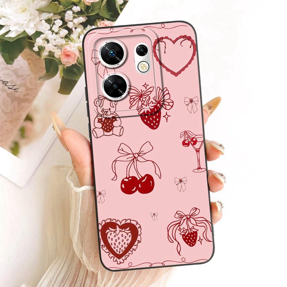 For Infinix Zero 30 4G 5G X6731 X6731B Fashion Dusk Beach Painting Phone Case For Infinix Zero30 Soft Silicone Covers Bumpers