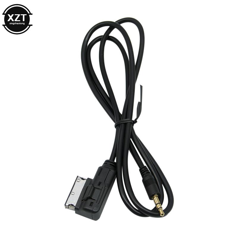 New Car Audio AUX Cable Media Interface MMI AMI To 3.5mm Male Jack Audio Adapter for MP3 Player For Benz for Mercedes C Class
