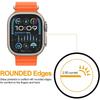 3 ST Härdat Glas Skärmskydd för Apple Watch Ultra 3 2 1 Ultra3 Ultra2 2025 49MM 49 MM Skyddsfilm Skydd Skärmskydd Tillbehör