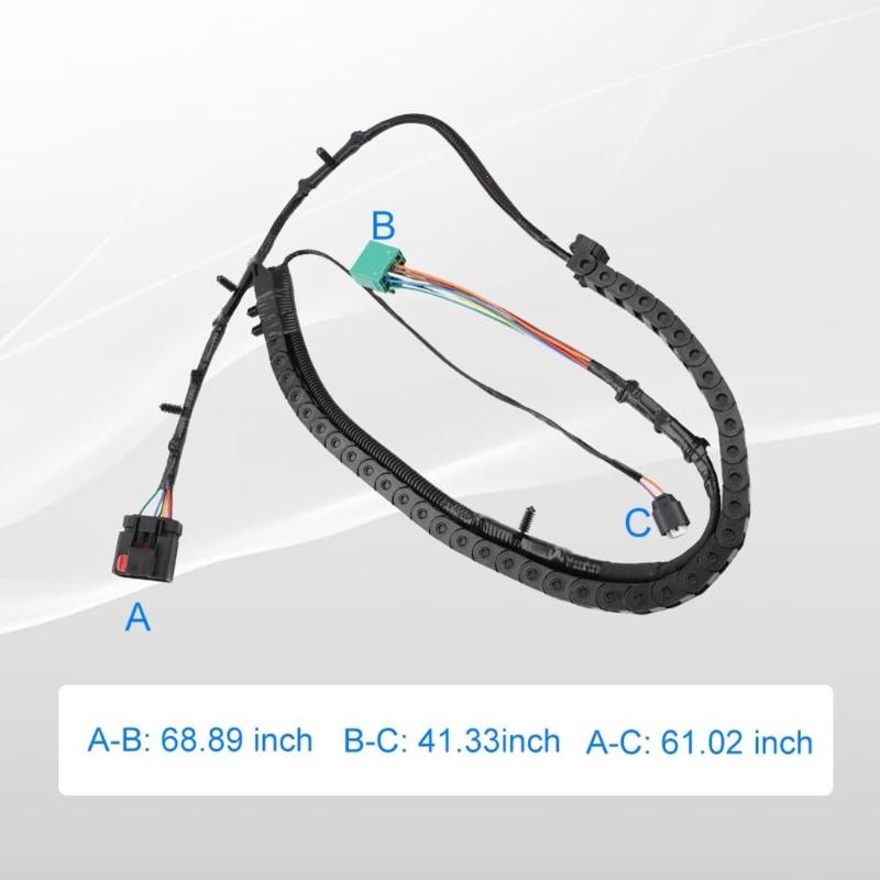68043222AB Temperaturbeständiger Schiebetür-Kabelbaum Schiebetür-Stromkabelstecker für Kraftfahrzeuge