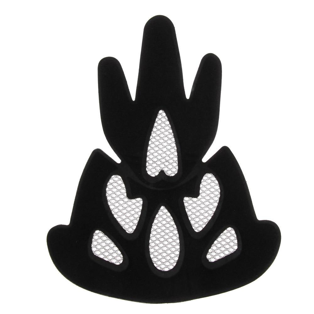 Sealed Universal Helmet Inner Padding Kit Protection Sponge Pad Foam Pads Set with Insect Net