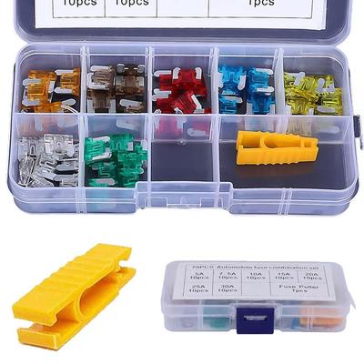 Laagprofielzekering, 5A, 7,5A, 10A, 15A, 20A, 25A, 30A, Autozekering, Vermogen