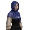 Renaissances Style Adjustable Hooded Scarf Shawl Medieval Vikingly Themed Costume Accessory For Halloween Cosplay