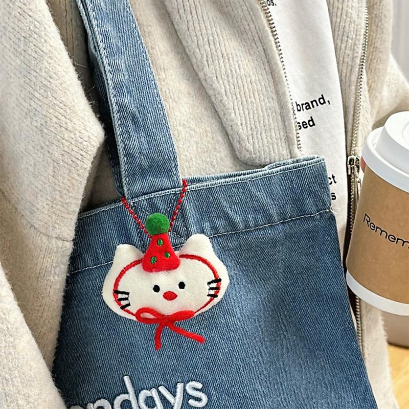 Mini Cartoon Small Animal Doll Toy Keychain Creative Cute Pendant Keychain Exquisite Backpack Decoration Accessories Gifts