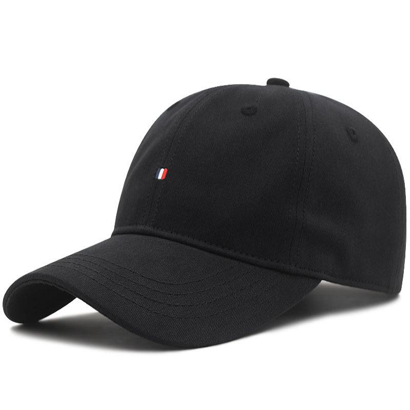 Hat Men's and Women's Big Head Circumference Soft Top Baseball Cap Washed Cotton Large Size Cap