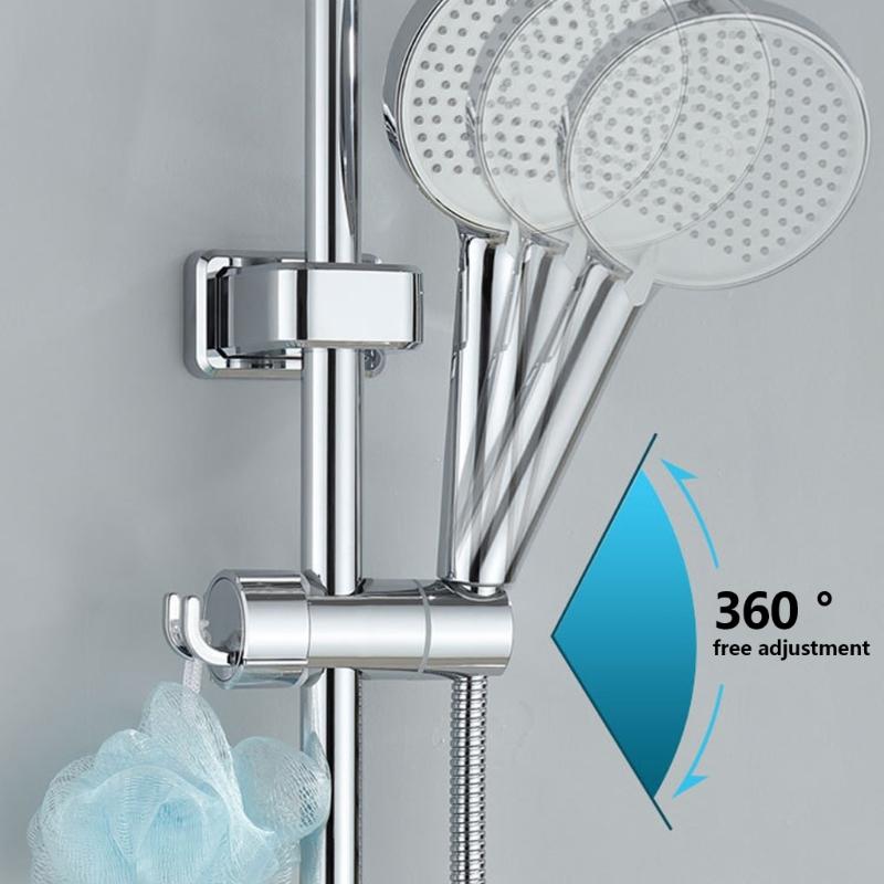 Shower Accessory Handheld Head Grip Universal Handheld Brackets Secure Handheld Shower Mount Tool Frees Installation