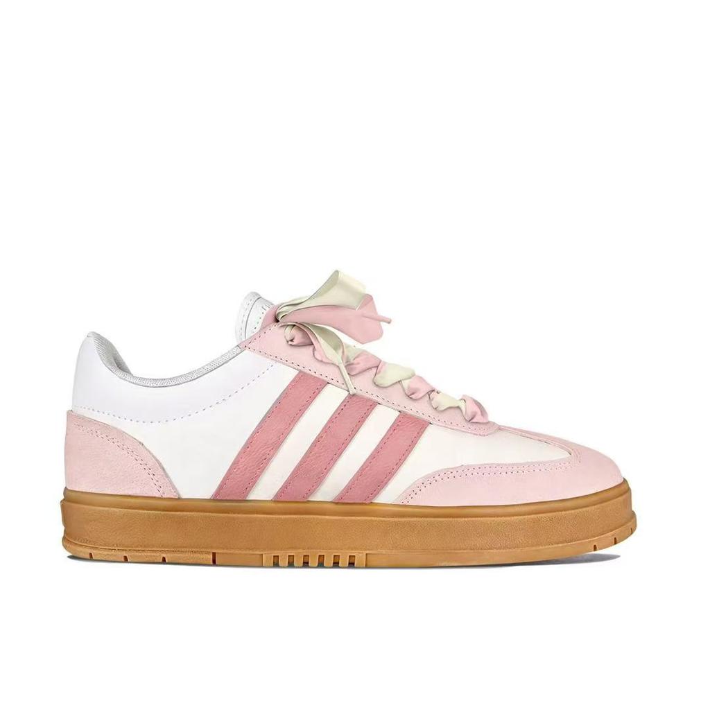 Adidas Gradas Leather Low top Skateboard Shoes Unisex Pink IE9044(Team2080-)