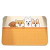 Smooth Diatom Mud Water Moisture-wicking Floor Mat Anime Bathroom Ground Surface Mat Home Entrance Door Mat Bathroom Foot Mat Easy To Handle