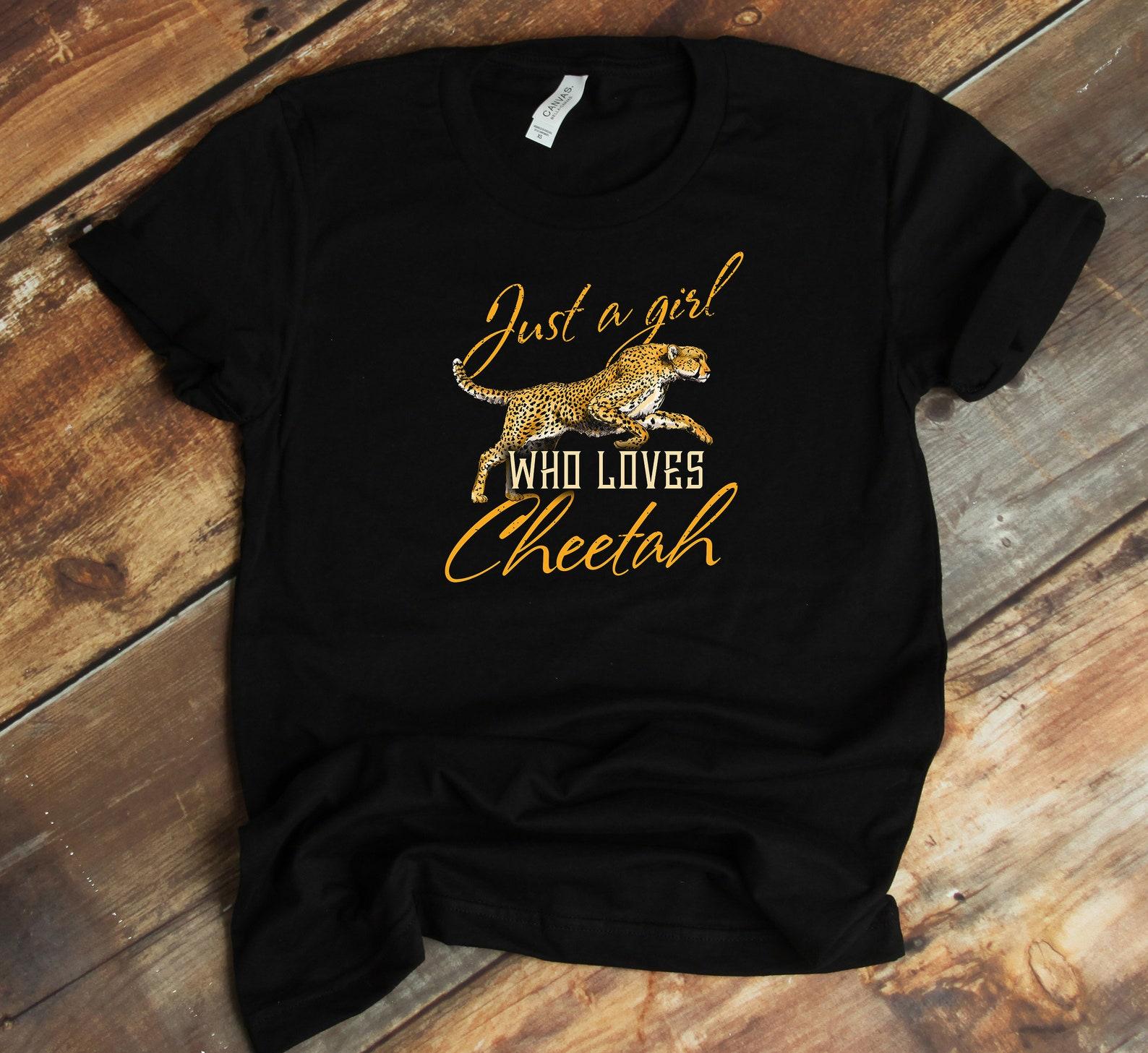 Cheetah Lover T-Shirt - African Savannah Animals Funny Cheetah Lover S