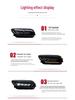 Compatible with 2019 Volkswagen Passat Headlight Assembly: LED Daytime Running Light with Crystal Lens and Dynamic Turn Signal.