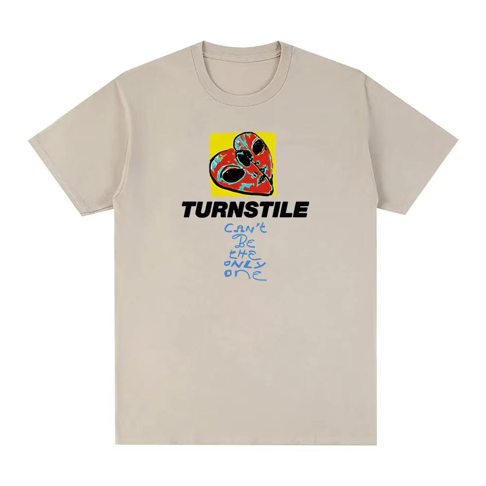 TURNSTILE T Shirt Aesthetic HighQuality Tee-shirt RopaMujer O-neck Clothing Graphic Printing Casual Retro Singer - Style Tshirt
