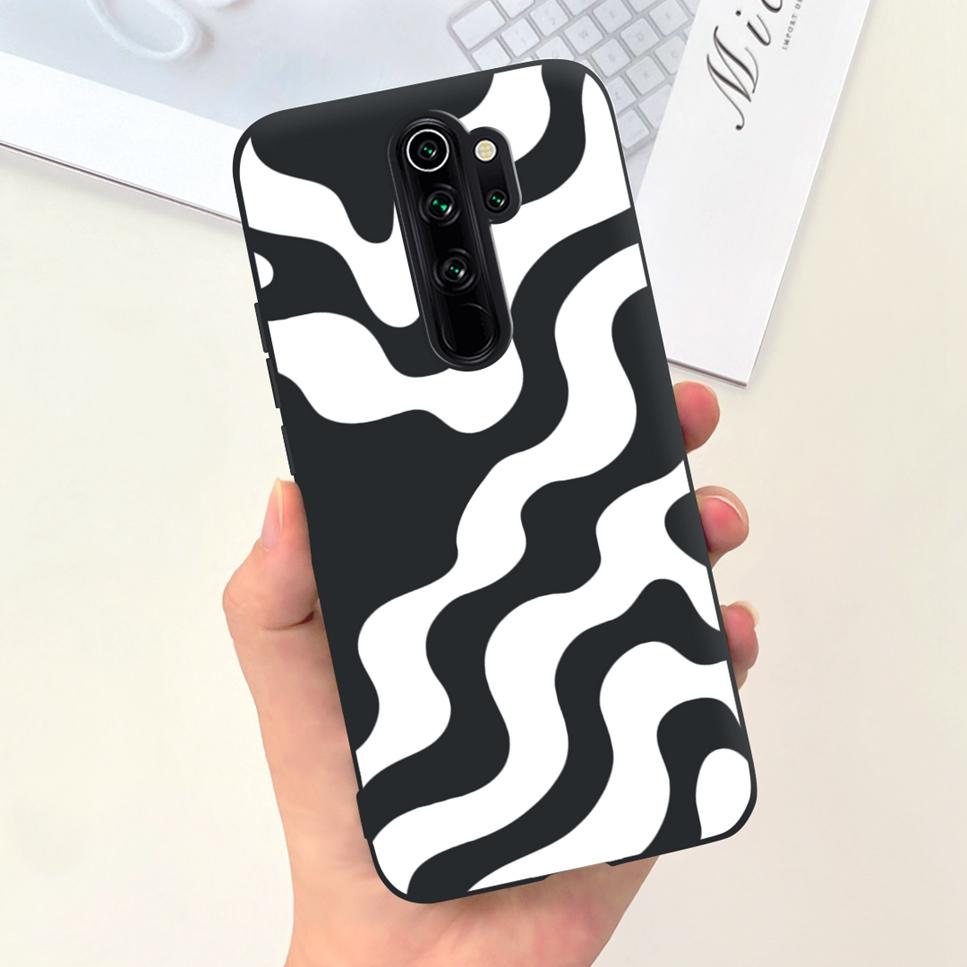 Neu Für Xiaomi Redmi Note 8 Pro 6,53" Hülle Niedliche Cartoon Weiche Silikon Rückseite Für Redmi Note 8Pro 8 pro Handy Schutzhülle
