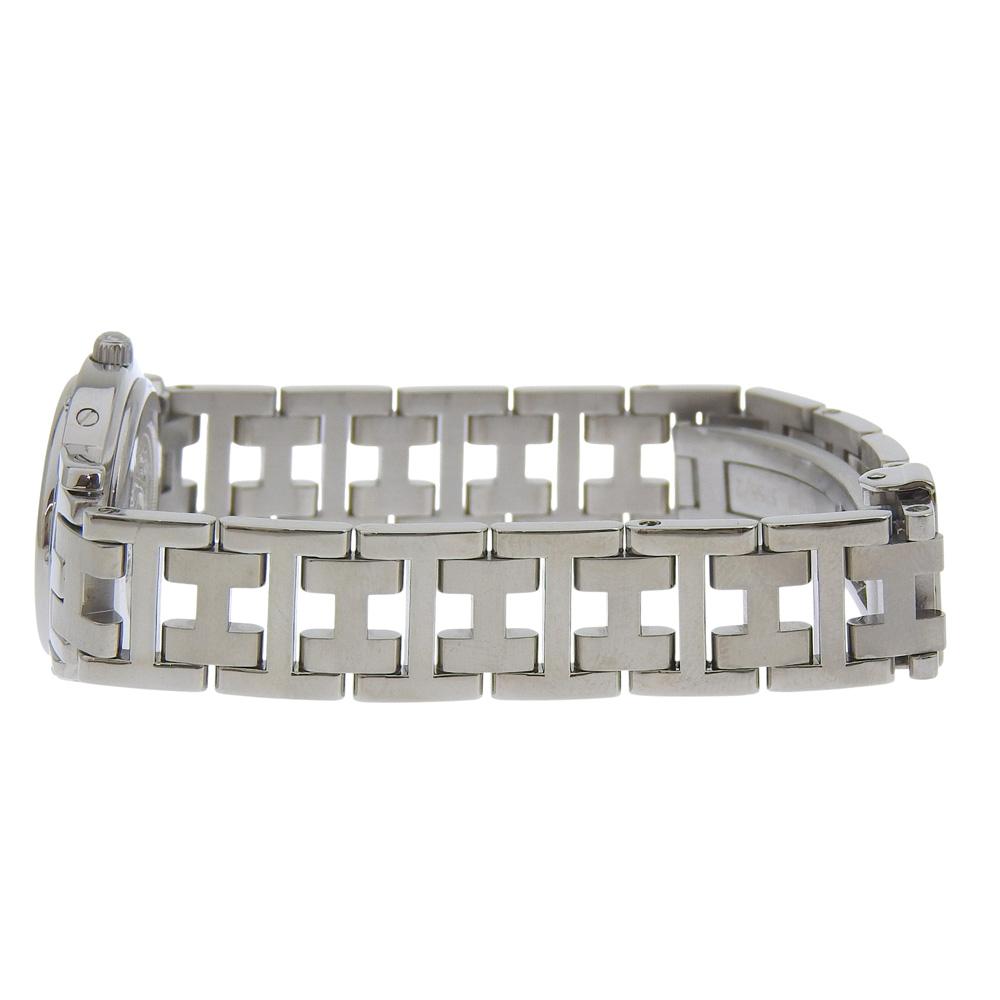 HERMES Clipper Watches CL4.210 grayDial Stainless Steel Quartz Analog display Women Used