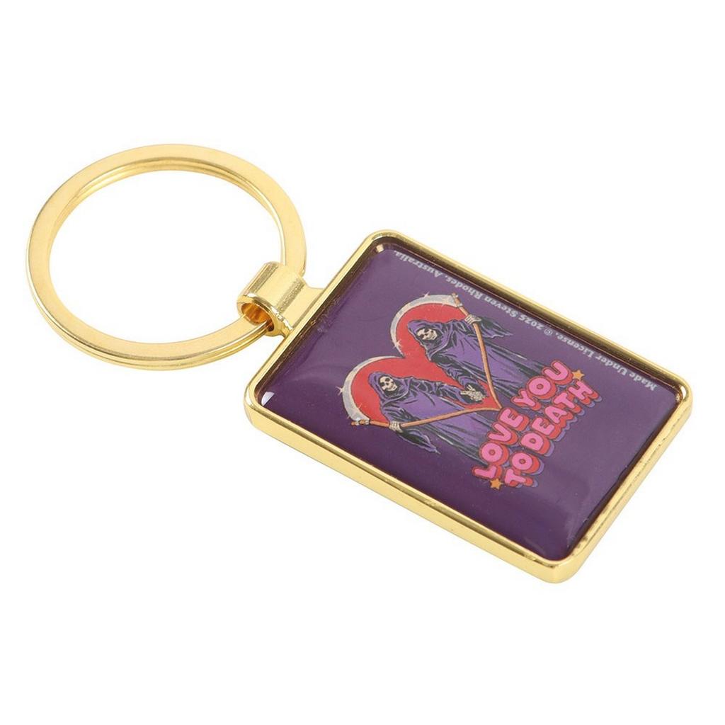 Steven Rhodes Love You To Death Keyring
