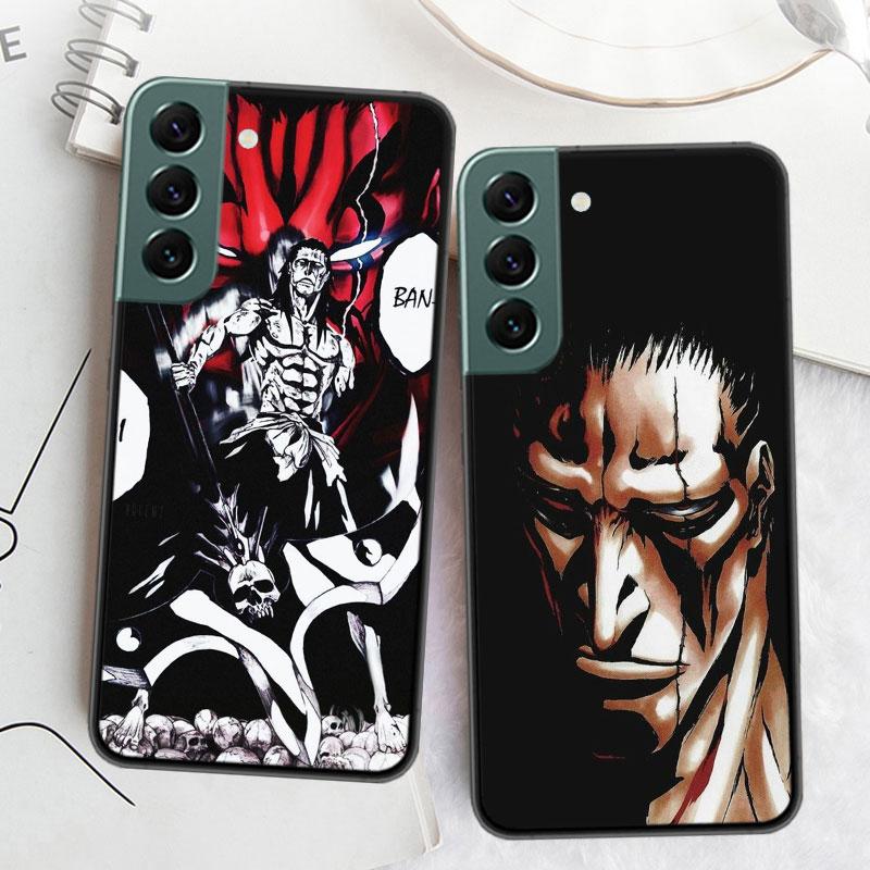 BLEACH Zaraki Kenpachi Phone Case For Samsung Galaxy S22 S25 Ultra S21 S10 Plus S26 Edge S20 S23 S24 FE Cover Silicone Soft