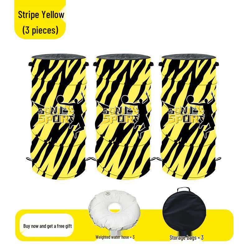 Jundingying Upgraded Basketball Training Obstacle Cones (3-Pack)