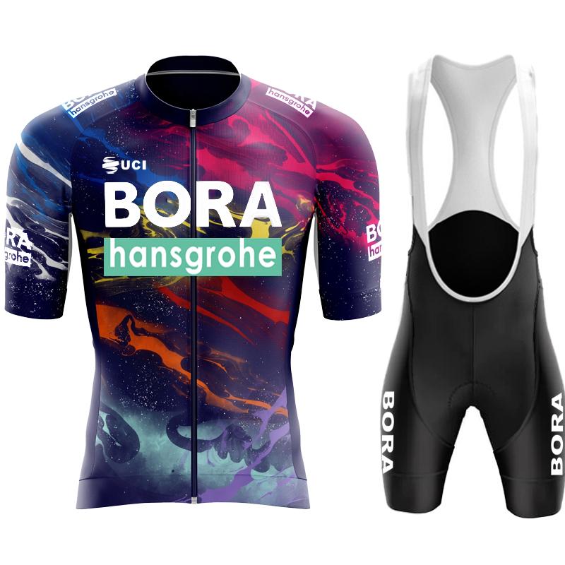 Mens Cycling Clothes Uniform Complete 2025 Men's Pants Gel Bicycle Equipment Jersey Man Summer Clothing Mtb Shorts Set