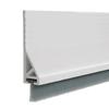 1pc 1m/39.37in Door Seal Strip Silicone Material Brush Design Door Sweep Self Adhesive Dust Blocker Under Door Gap Filler