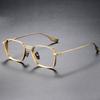 Metal Frame Anti Blue Light Glasses Square Frame Optical Eyeglasses Men's Eyewear  Reading