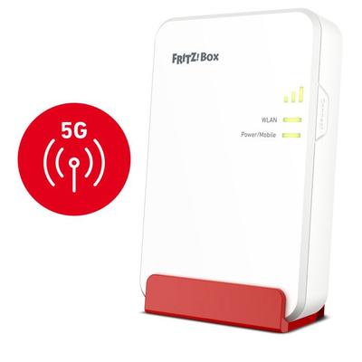 AVM FRITZ!Box 6860 Wireless 5G Wi-Fi 6 Dual-band Gigabit Ethernet Router with SIM